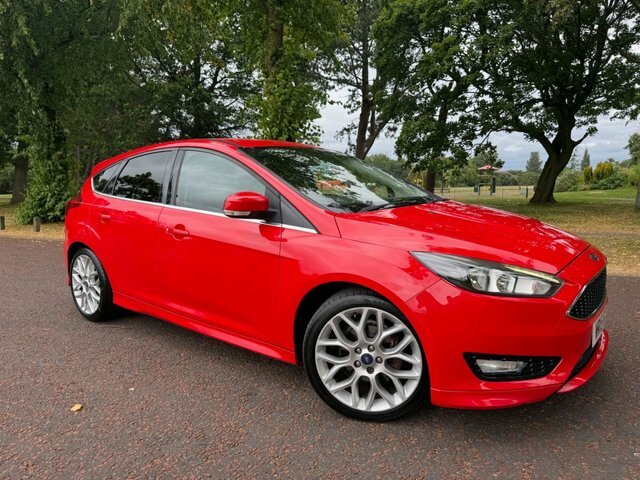 Ford Focus 2015 1.5 Tdci Zetec S Hatchback Red