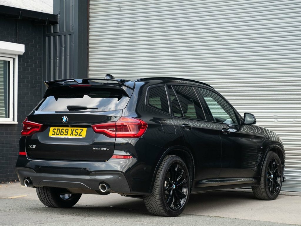 BMW X3 2L M Sport SD69XSZ Black #3