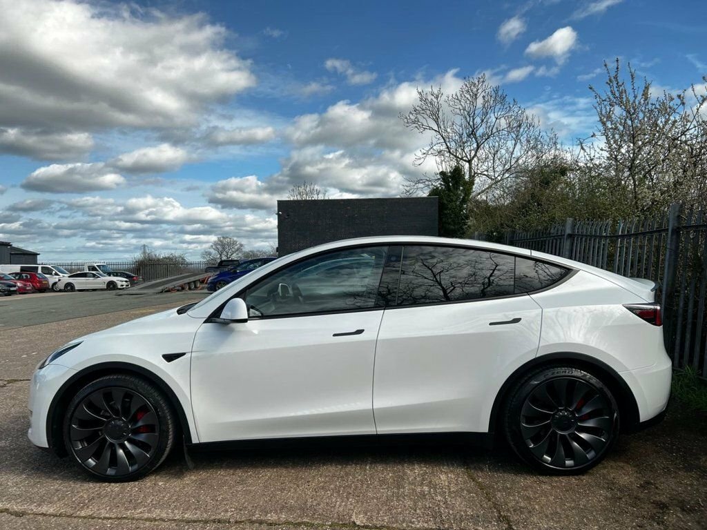 Tesla Model Y Suv GJ24VUH White #5