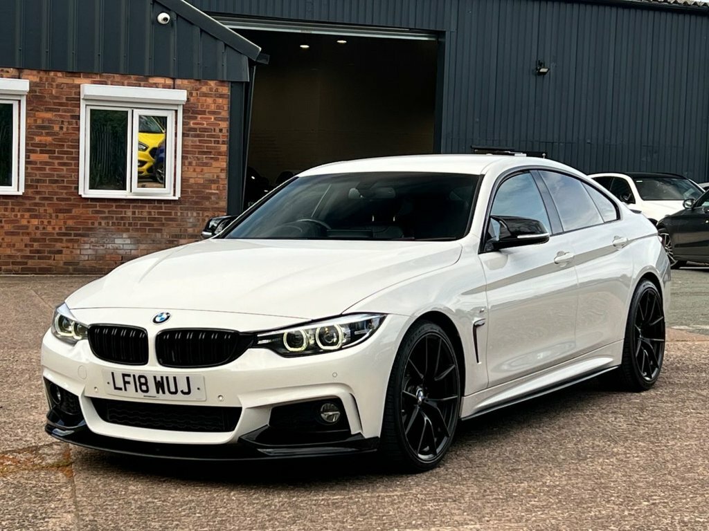 BMW 4 Series Gran Coupe 2L M Sport White
