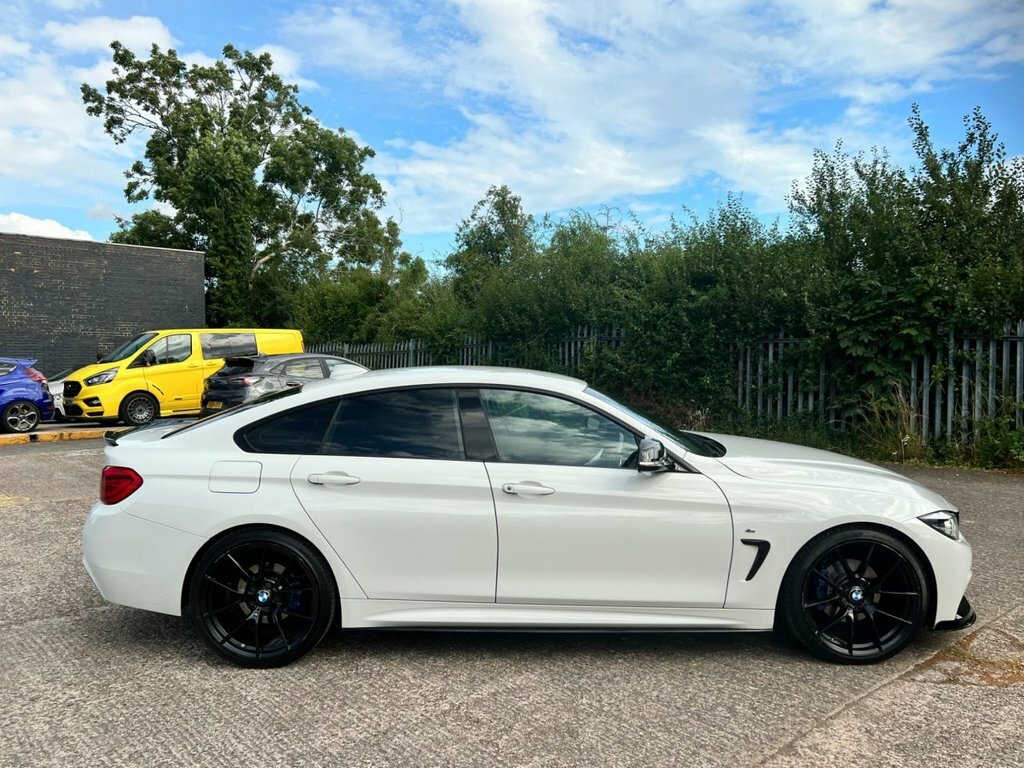 BMW 4 Series Gran Coupe 2L M Sport White #5