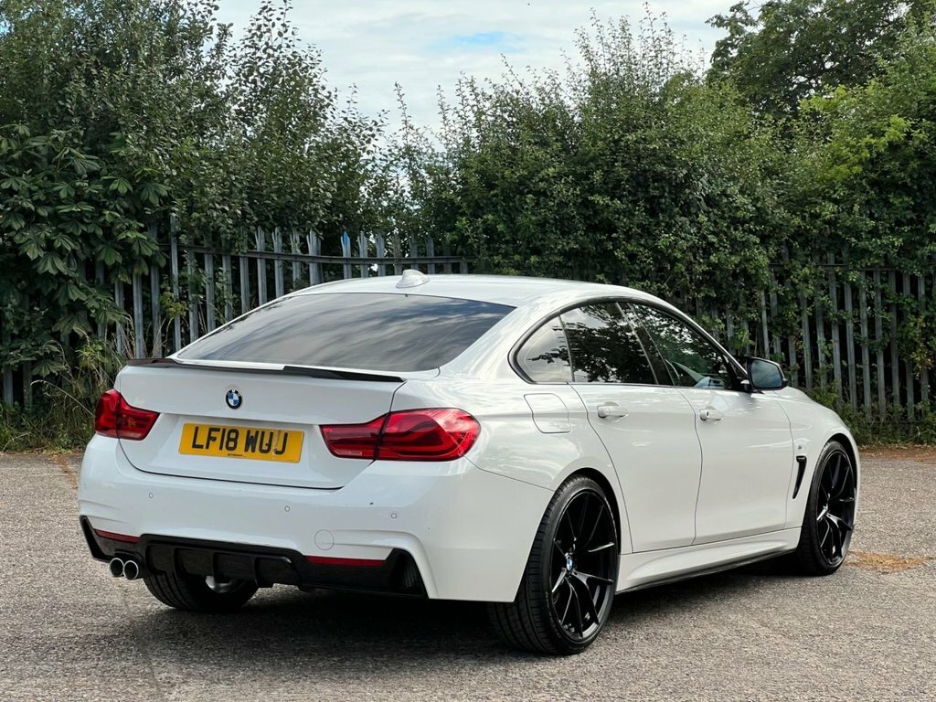 BMW 4 Series Gran Coupe 2L M Sport White #3