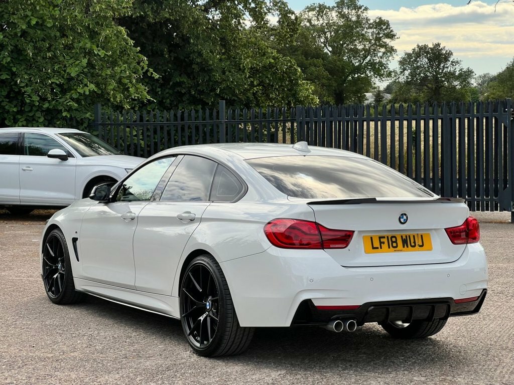 BMW 4 Series Gran Coupe 2L M Sport White #2
