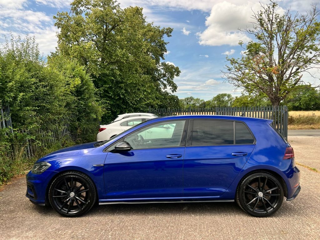 Volkswagen Golf 2L R Blue #5