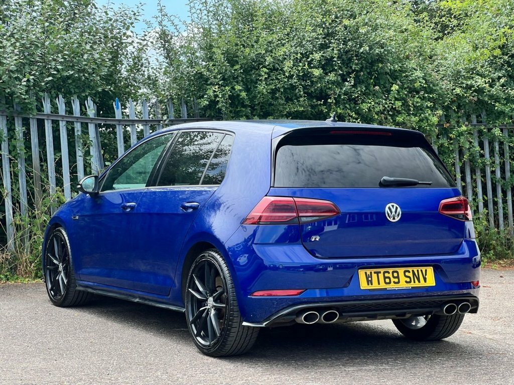 Volkswagen Golf 2L R Blue #3