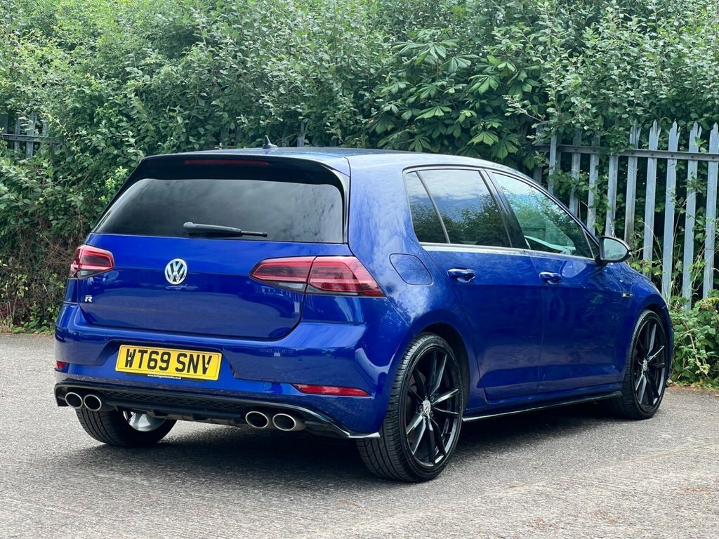 Volkswagen Golf 2L R Blue #4