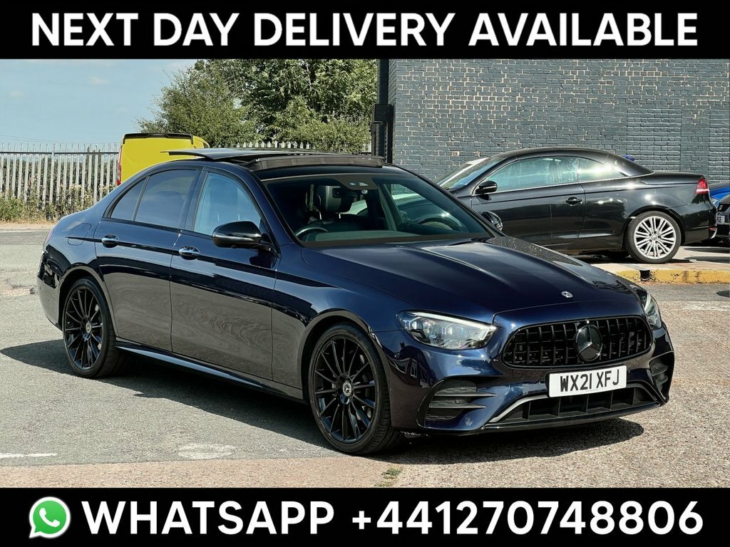 Mercedes-Benz E Class 2L Amg Line Night Edition Blue