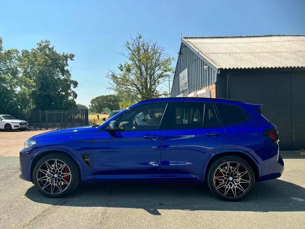 BMW X3 M 3L Competition Blue #3