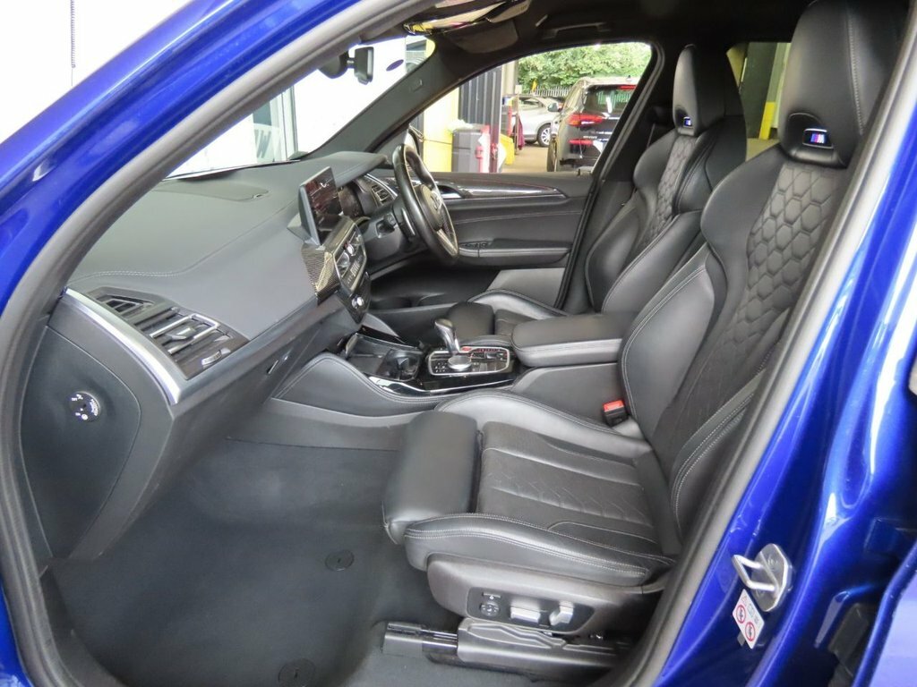 BMW X3 M 3L Competition Blue #5