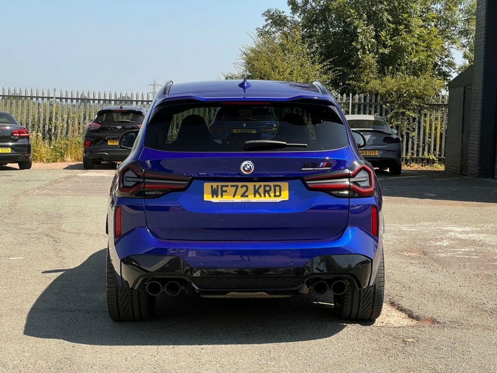 BMW X3 M 3L Competition Blue #6