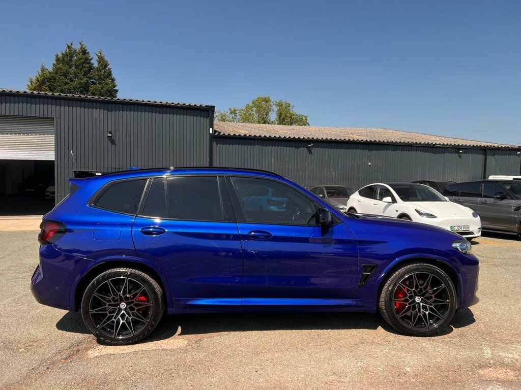 BMW X3 M 3L Competition Blue #4