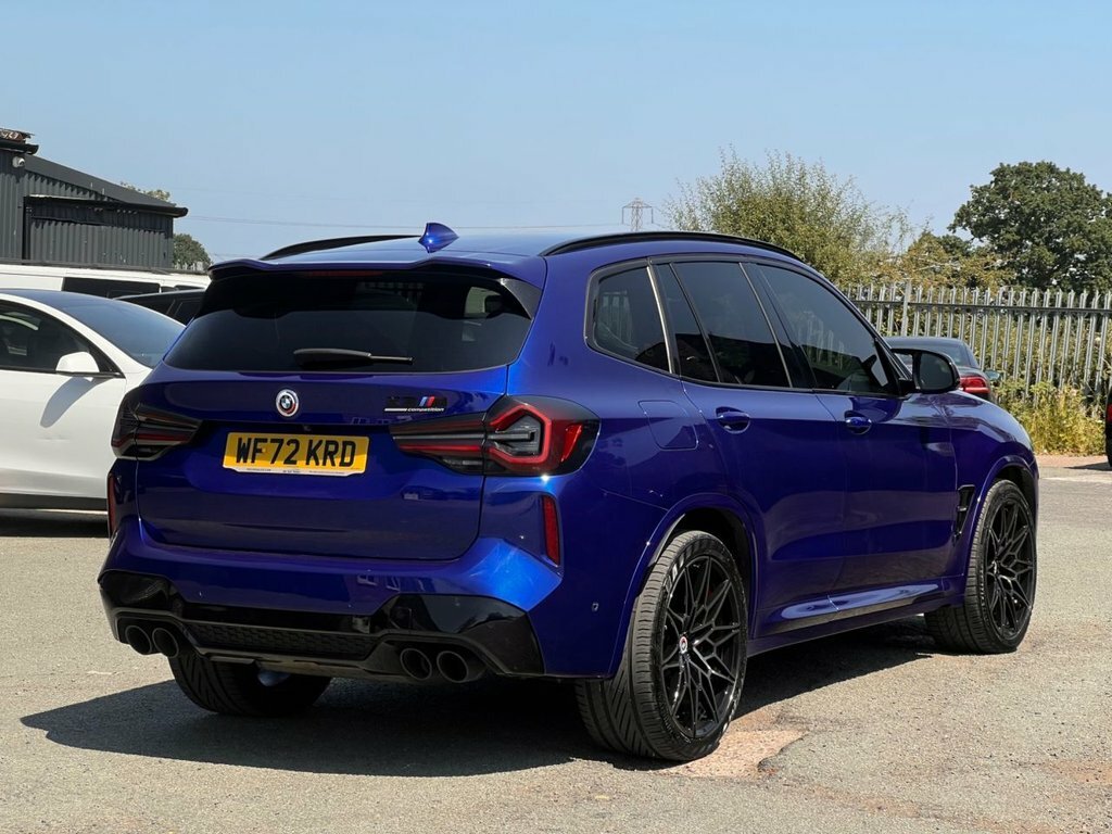 BMW X3 M 3L Competition Blue #2