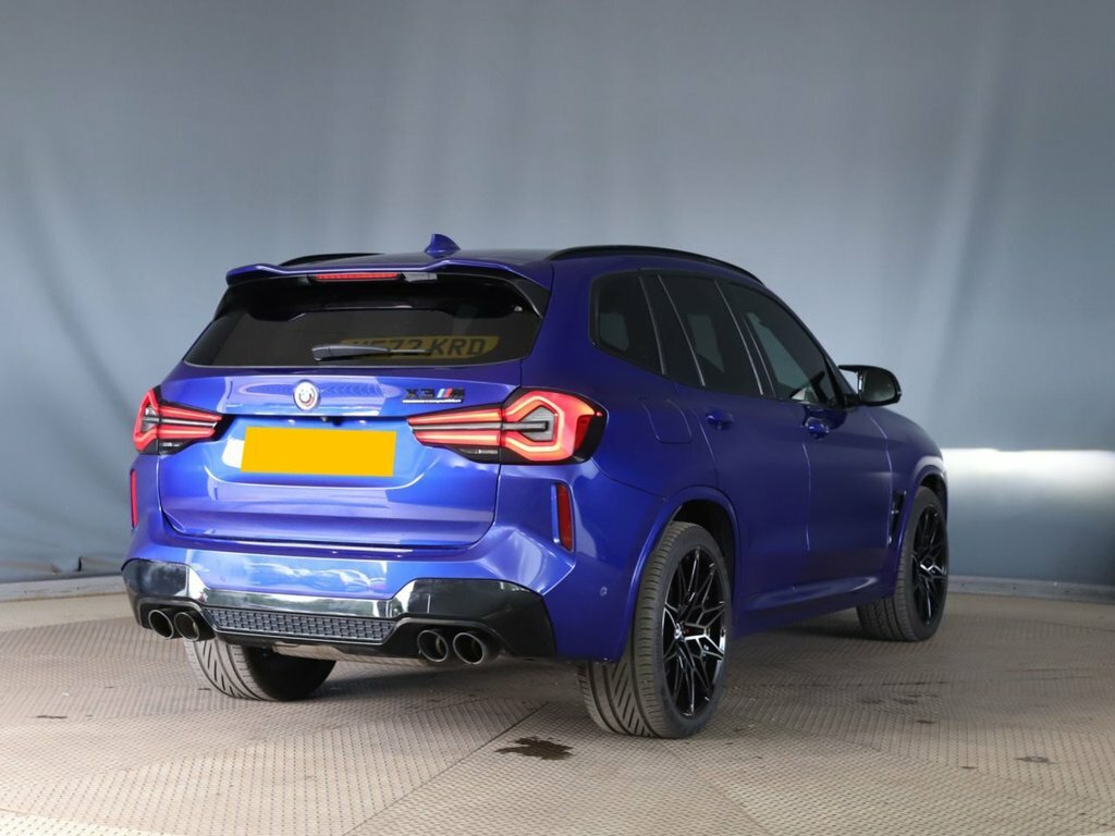 BMW X3 M 3L Competition Blue #3