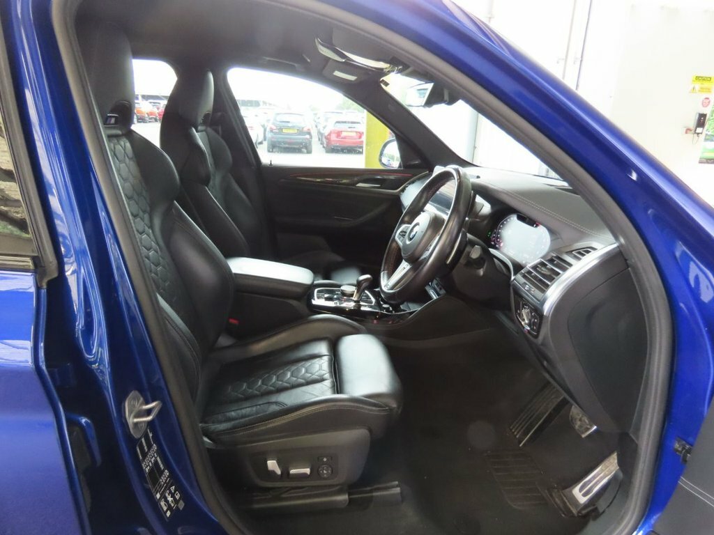 BMW X3 M 3L Competition Blue #4