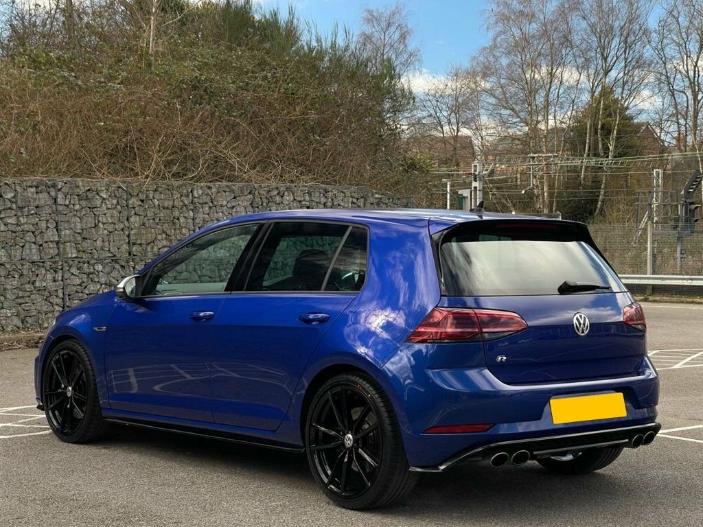 Volkswagen Golf 2L R Blue #2