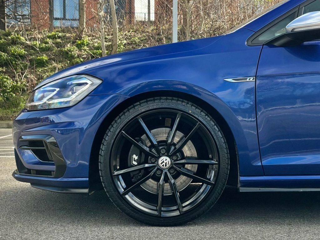 Volkswagen Golf 2L R Blue #4