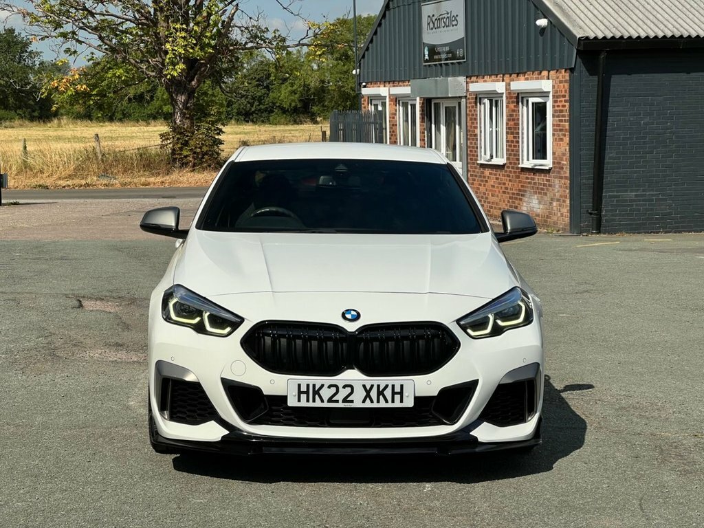 BMW 2 Series Gran Coupe Saloon HK22XKH White #6