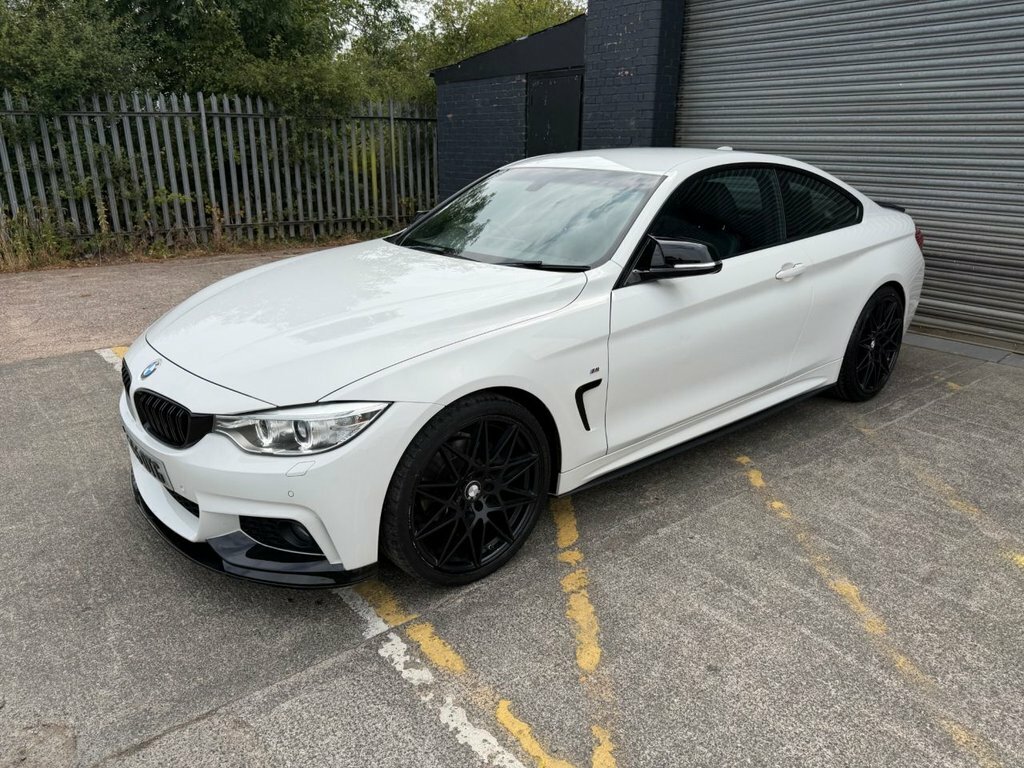 BMW 4 Series Gran Coupe 2L M Sport White #2
