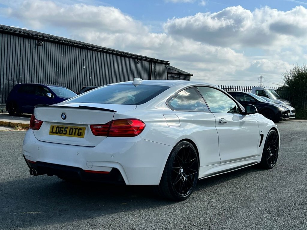 BMW 4 Series Gran Coupe 2L M Sport White #3
