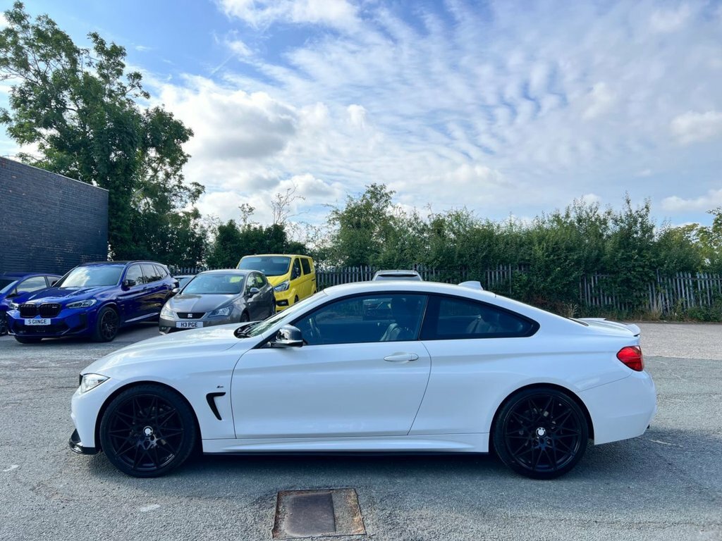 BMW 4 Series Gran Coupe 2L M Sport White #4