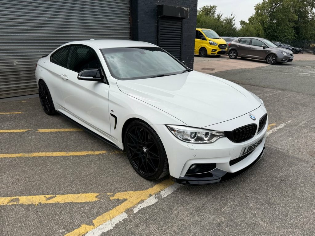BMW 4 Series Gran Coupe 2L M Sport White