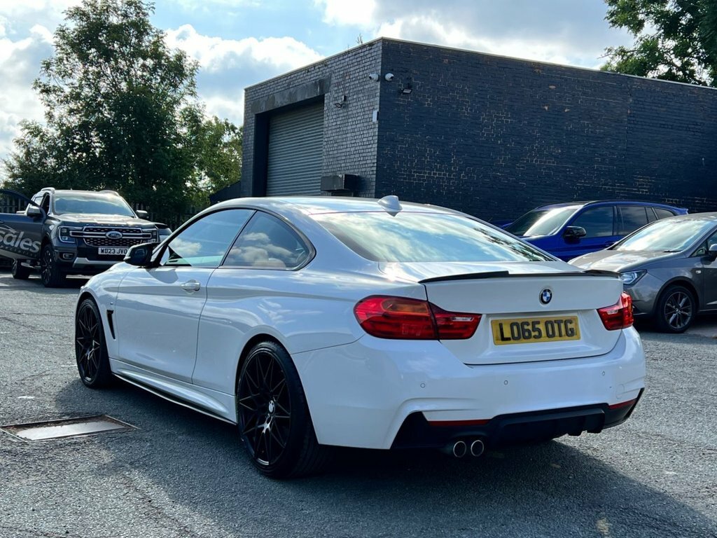 BMW 4 Series Gran Coupe 2L M Sport White #2