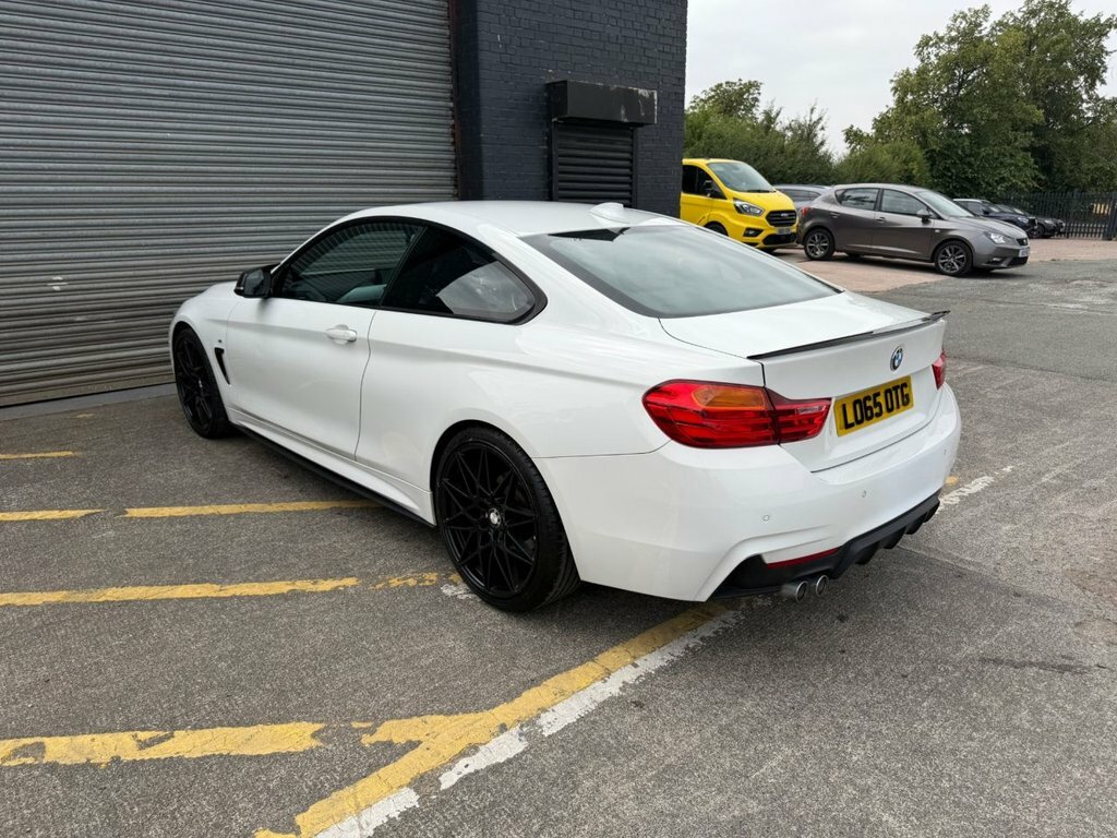 BMW 4 Series Gran Coupe 2L M Sport White #3