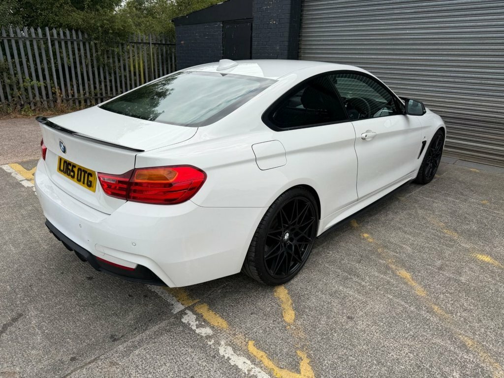 BMW 4 Series Gran Coupe 2L M Sport White #4