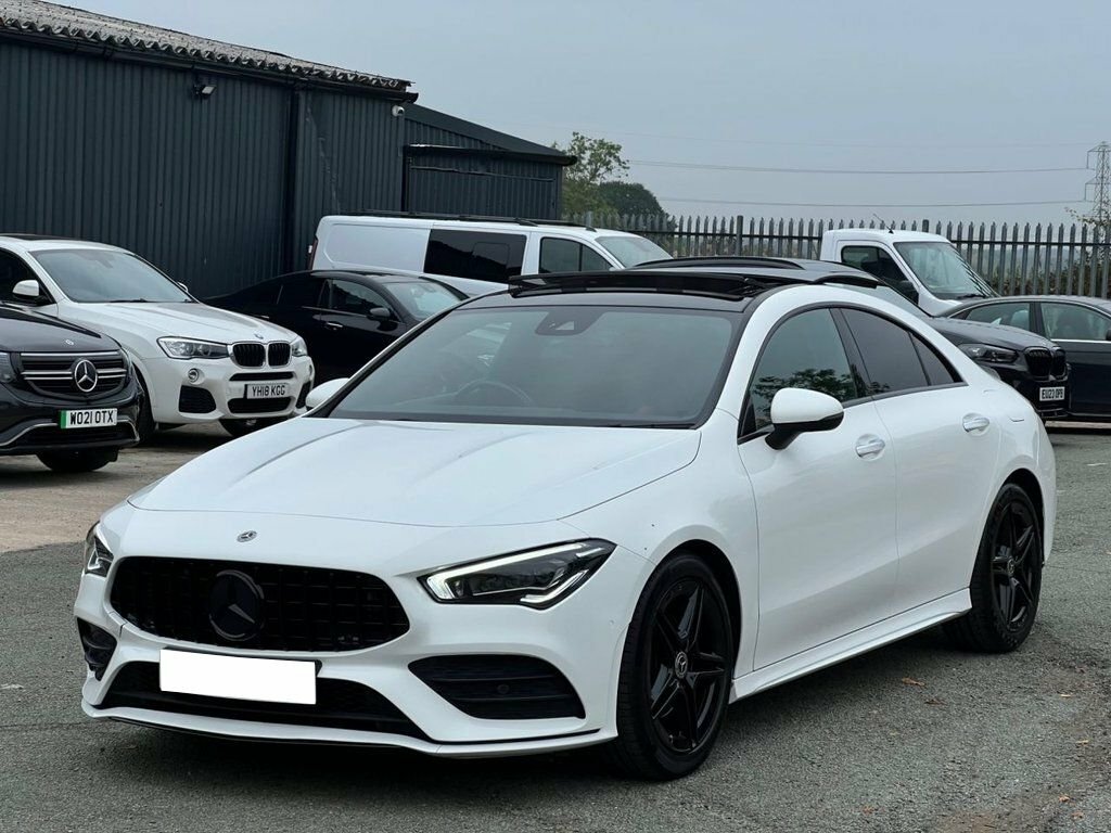 Mercedes-Benz CLA Class 1.3L Amg Line White #2