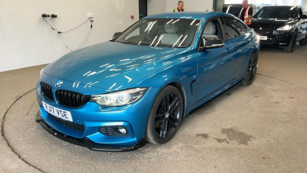 BMW 4 Series Gran Coupe 2L M Sport Blue #2
