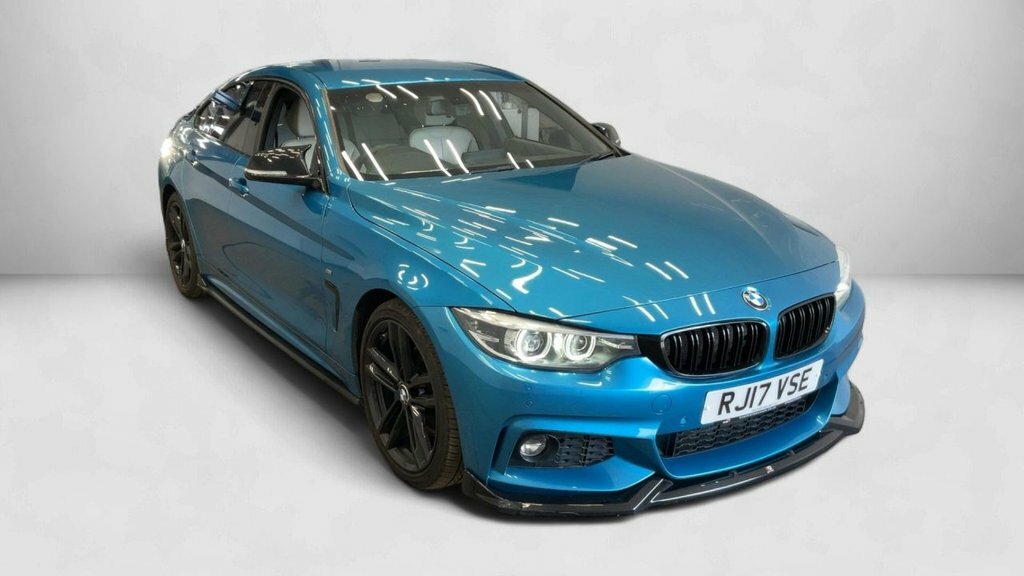 BMW 4 Series Gran Coupe 2L M Sport Blue