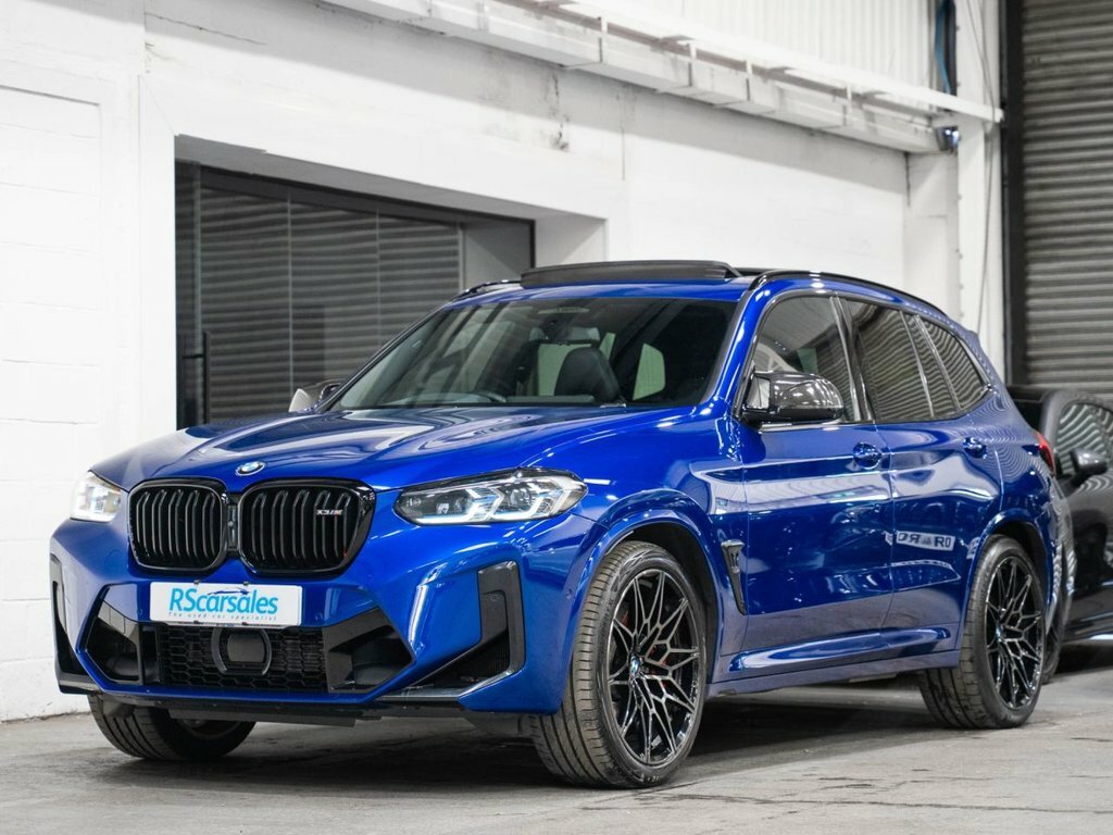 BMW X3 M 3L Competition Blue #2