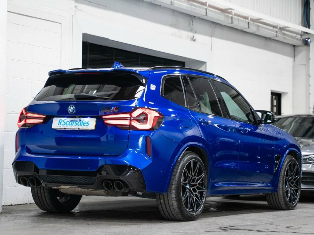 BMW X3 M 3L Competition Blue #4