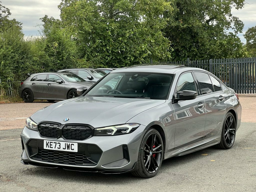 BMW 3 Series M340d Xdrive Mhev KE73JWC Grey #2