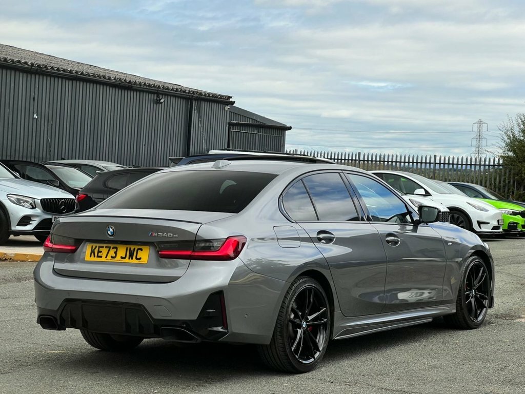 BMW 3 Series M340d Xdrive Mhev KE73JWC Grey #4