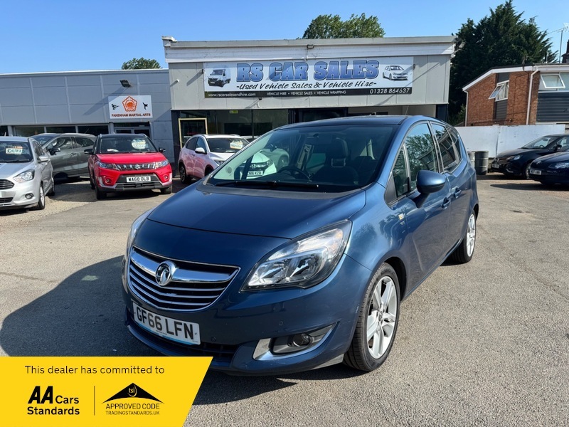 Vauxhall Meriva Se Blue