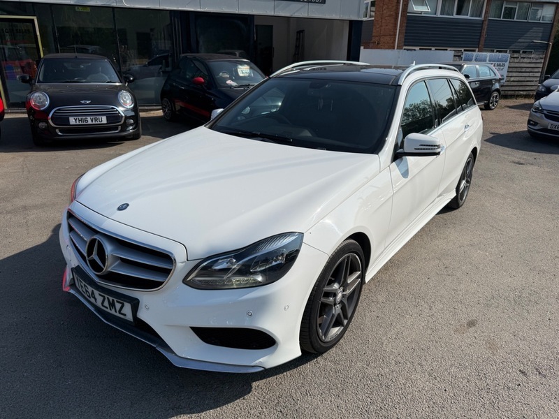 Mercedes-Benz E Class E220 Bluetec Amg Line White #5
