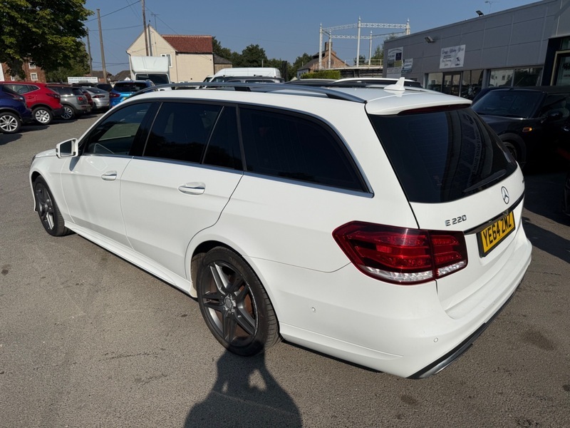 Mercedes-Benz E Class E220 Bluetec Amg Line White #3