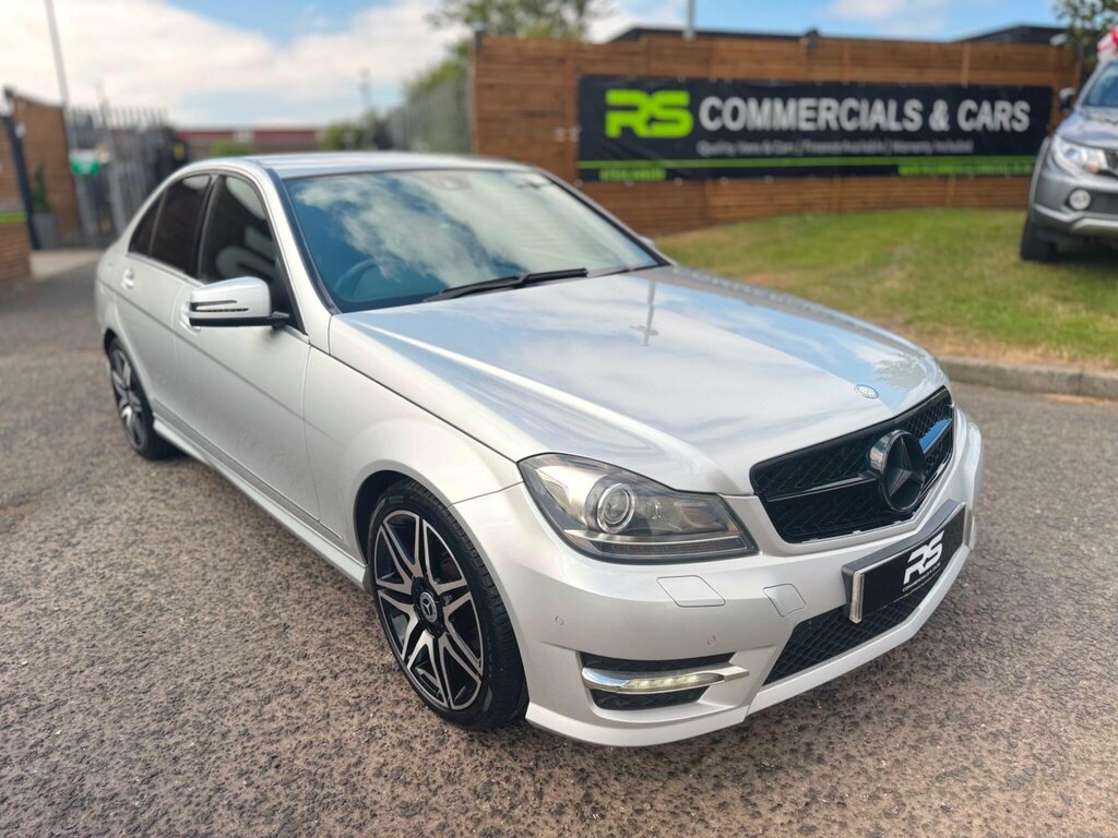 Mercedes-Benz C Class 1.6 C180 Blueefficiency Amg Sport Plus G-tronic E Silver