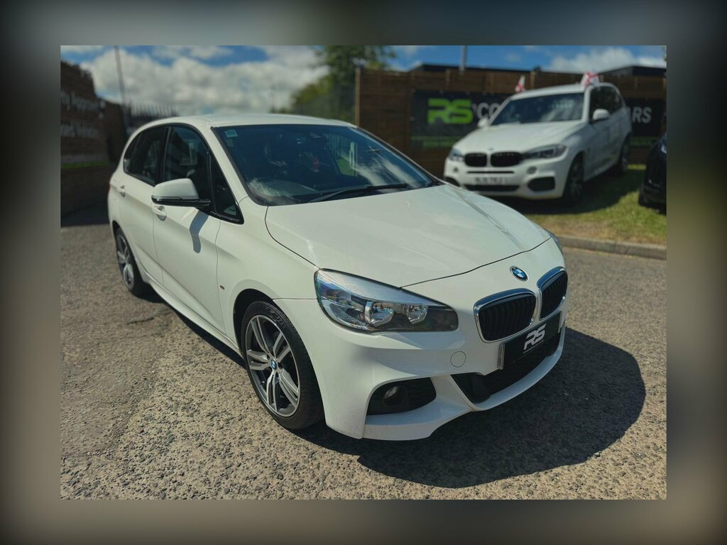 BMW 2 Series Active Tourer 1.5 216D M Sport Euro 6 Ss White #2