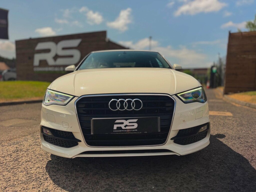 Audi A3 2.0 Tdi S Line Euro 6 Ss BN64FHH White