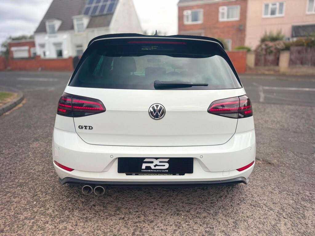 Volkswagen Golf 2.0 Tdi Gtd Dsg Euro 6 Ss SH67CPF White #4