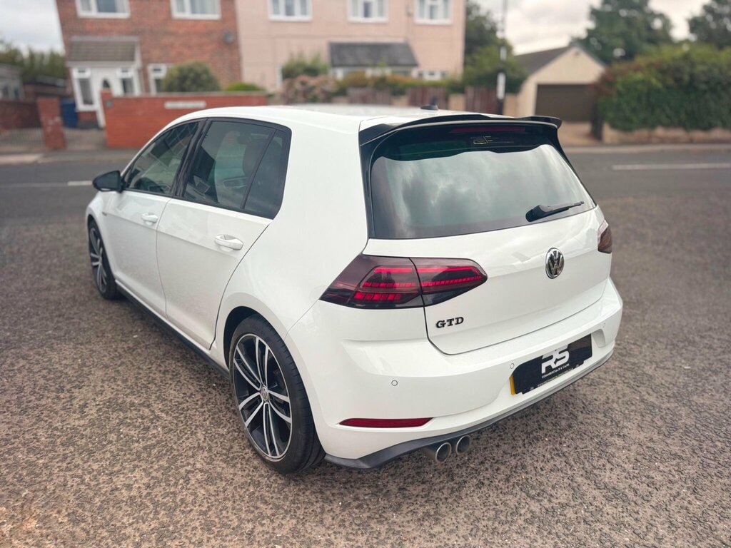 Volkswagen Golf 2.0 Tdi Gtd Dsg Euro 6 Ss SH67CPF White #5