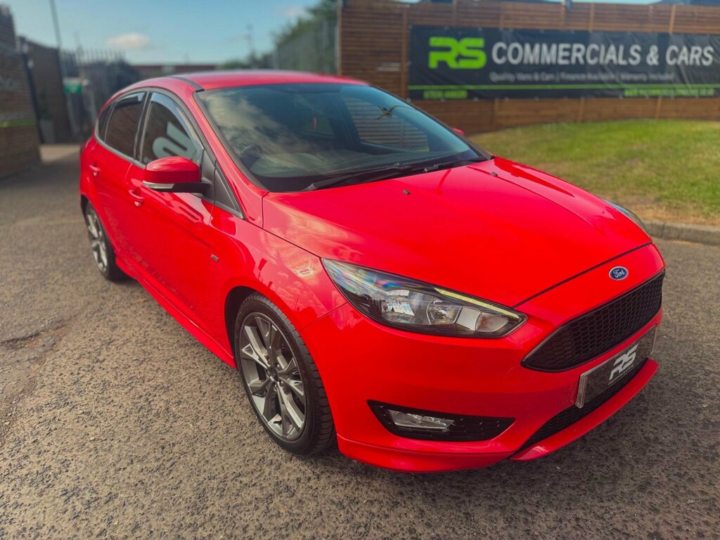 Ford Focus 1.0T Ecoboost St-line Euro 6 Ss Red #2