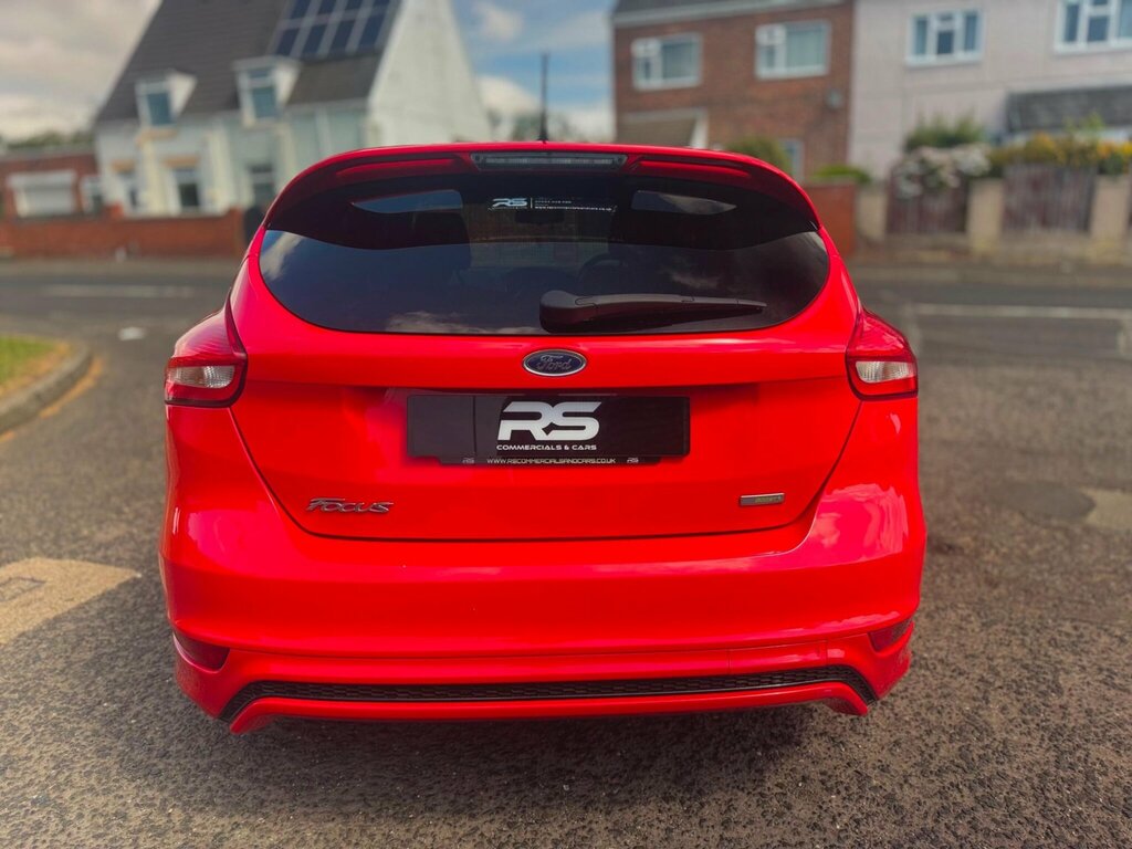 Ford Focus 1.0T Ecoboost St-line Euro 6 Ss Red #4