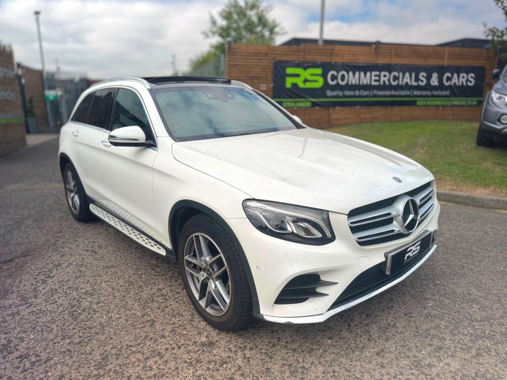 Mercedes-Benz GLC Class 2.1 Glc220d Amg Line Premium Plus G-tronic 4Mati White #2