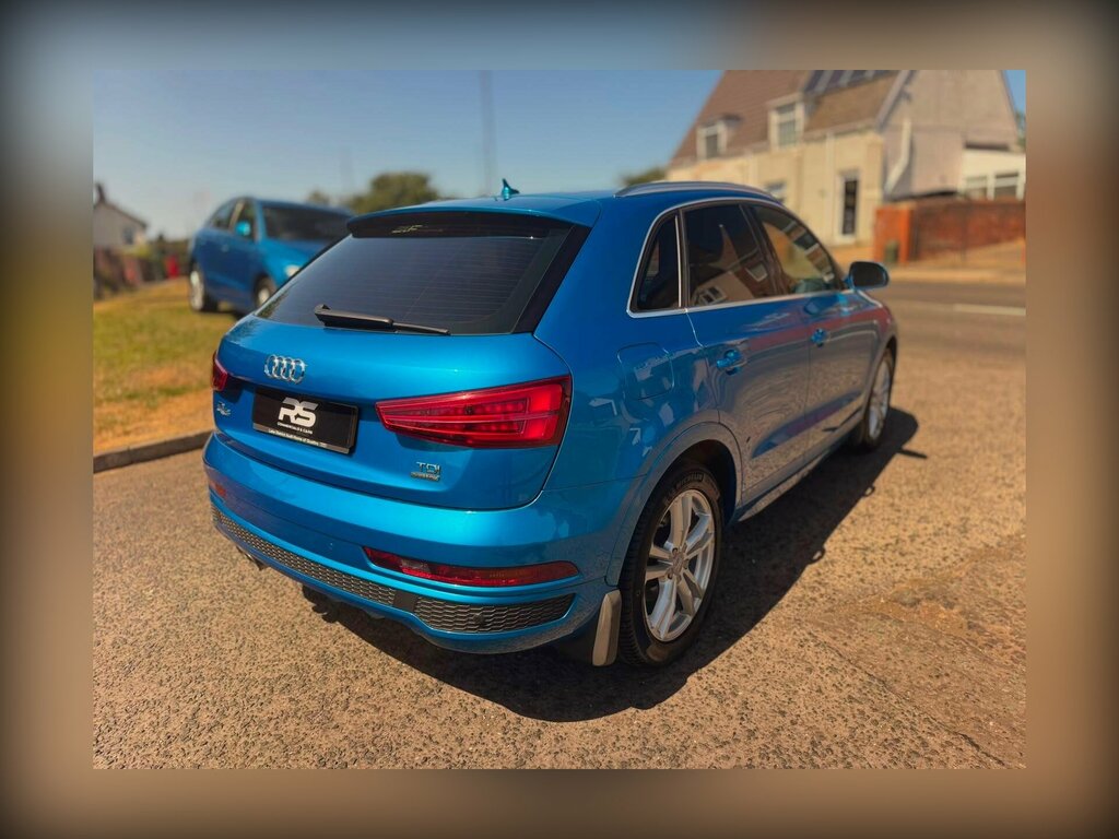 Audi Q3 2.0 Tdi S Line Edition S Tronic Quattro Euro 6 S PE18ATO Blue #6