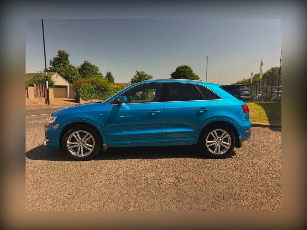 Audi Q3 2.0 Tdi S Line Edition S Tronic Quattro Euro 6 S PE18ATO Blue #2
