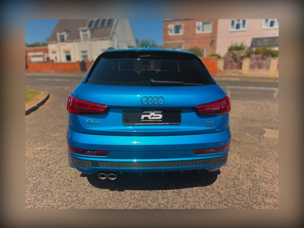Audi Q3 2.0 Tdi S Line Edition S Tronic Quattro Euro 6 S PE18ATO Blue #4