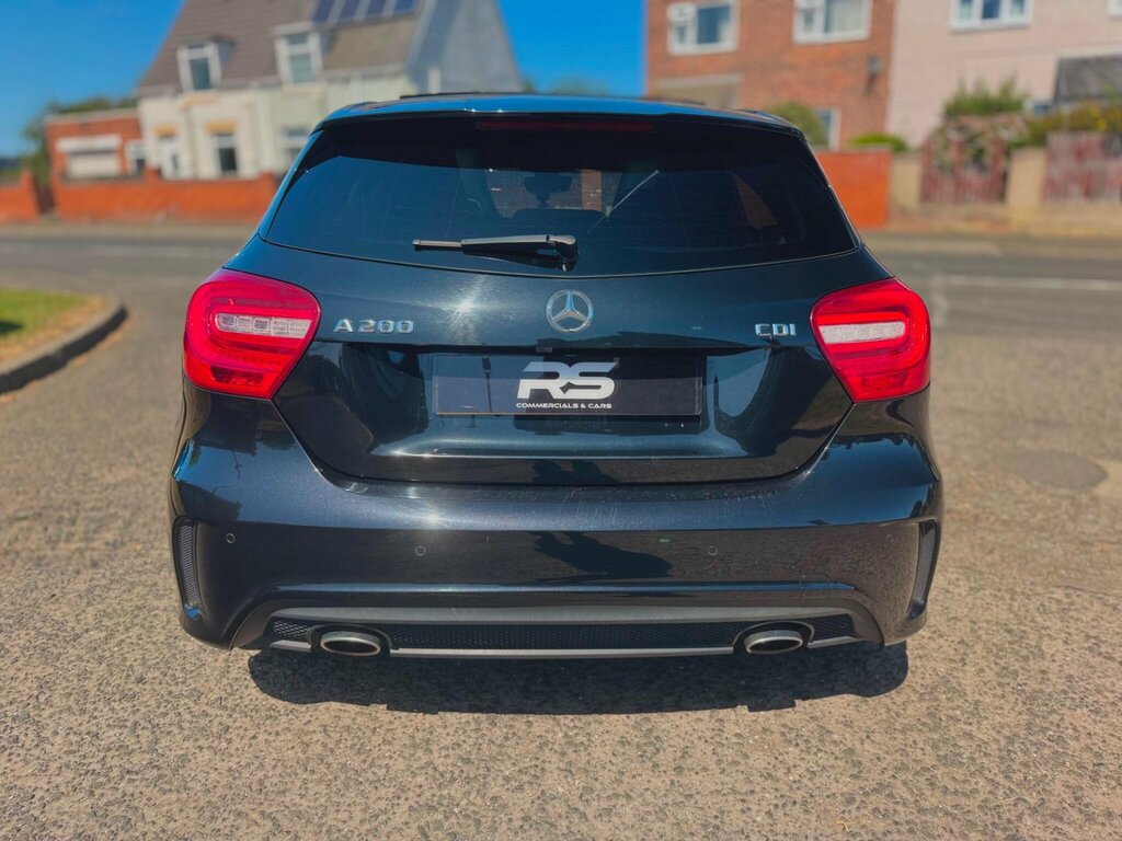 Mercedes-Benz A Class 2.1 A200 Cdi Amg Night Edition Euro 6 Ss Black #6